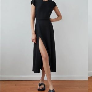 NEW W/ TAG Burnt orange Babaton dress *black is for style ref*